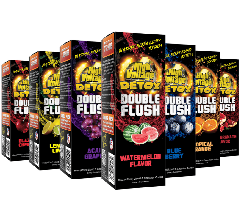 High Voltage Double Flush Detox Drink 16oz