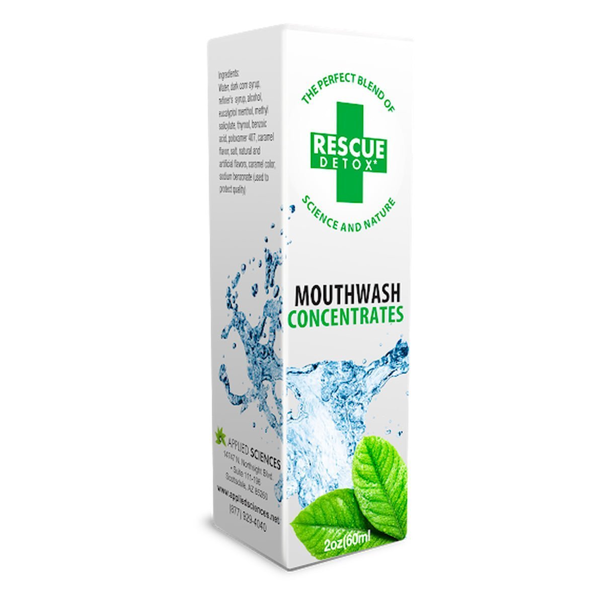 Rescue Detox Mouthwash Concentrates – 2oz